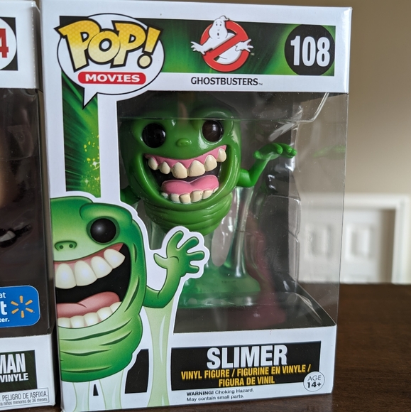 Funko Pop Ghostbusters Slimer Venkman Exclusive - Picture 8 of 13